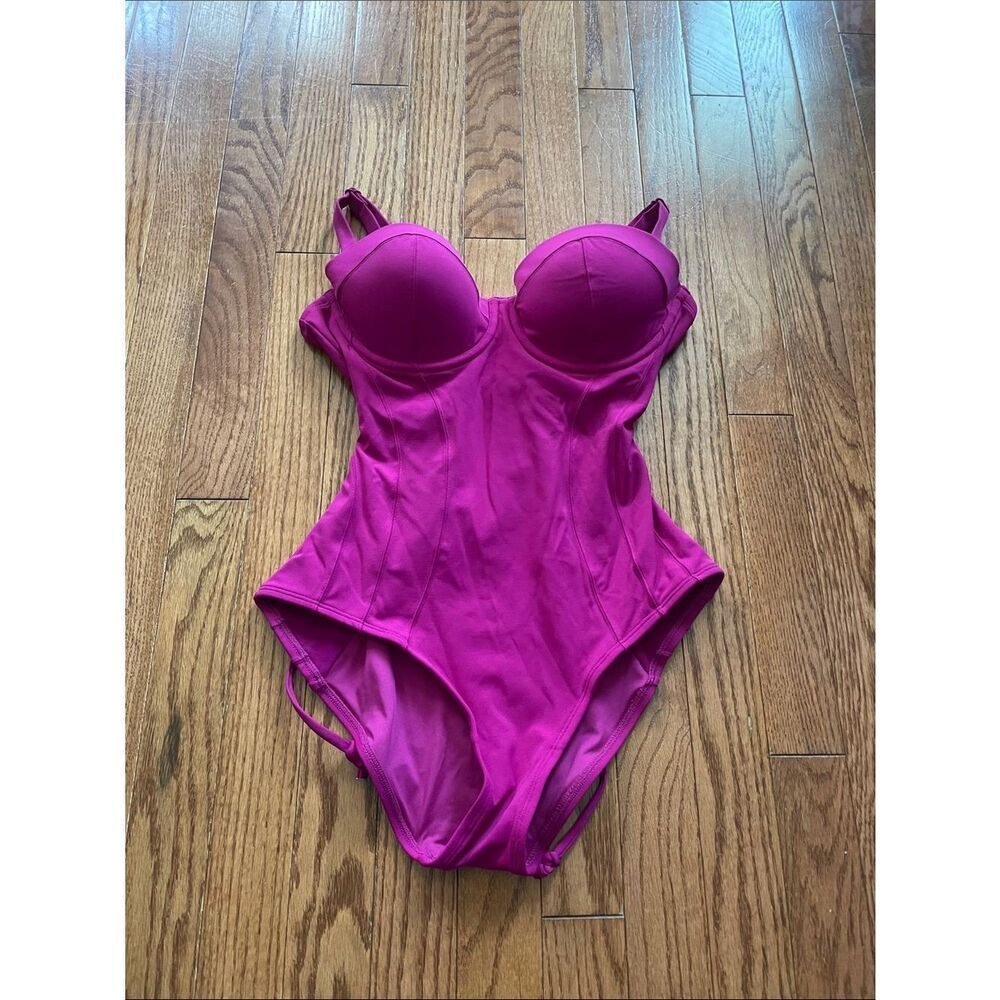 TA3 Lushy One Piece Swimsuit Berry Sz Small D/DD Short